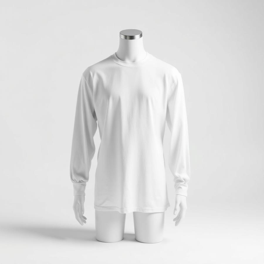 Full Sleeve Tee blank mockup